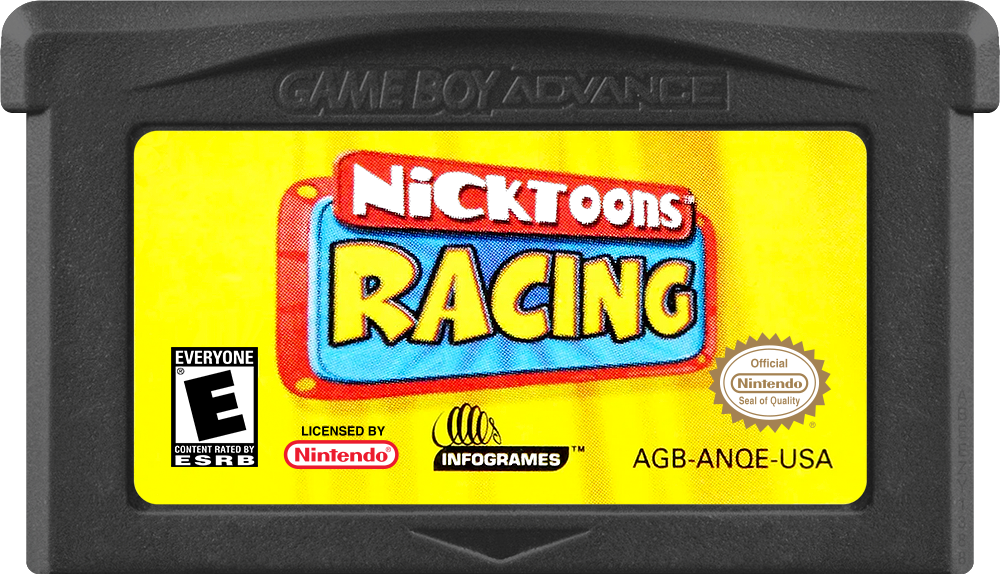 Nicktoons Racing media 6 for GameBoy Advance